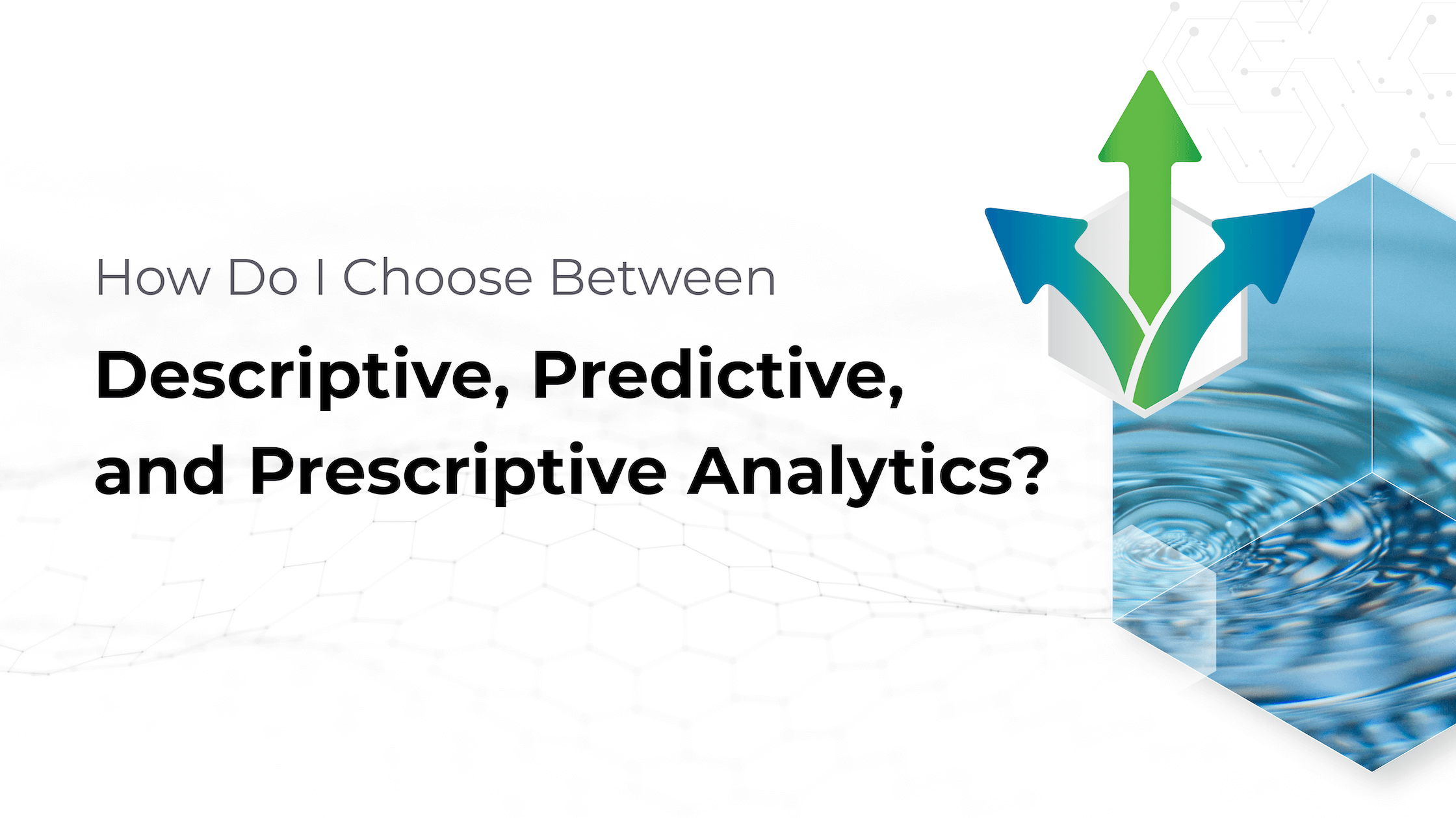 Image comparing real-world applications of descriptive, predictive, and prescriptive models