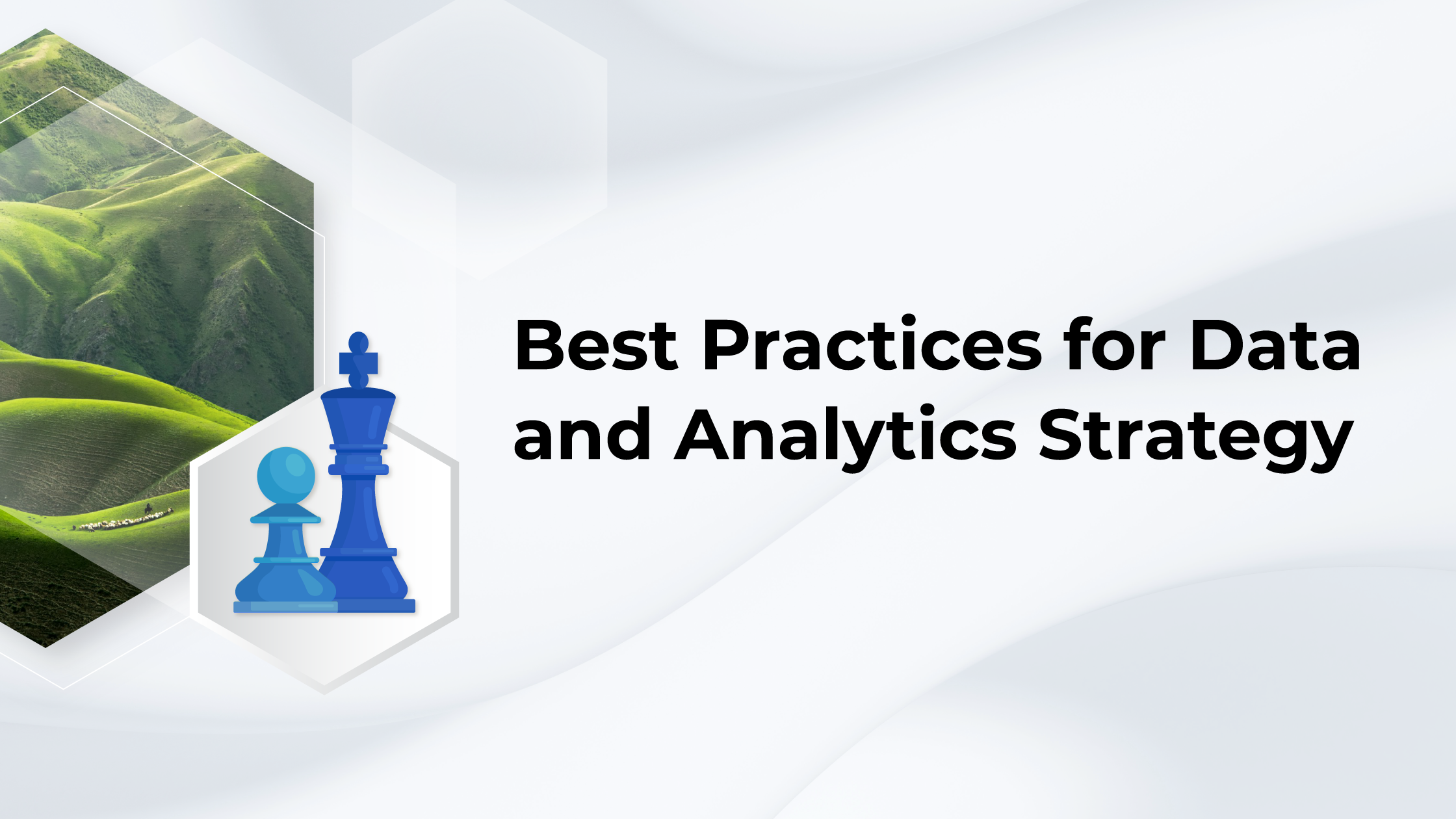 Dashboard visualization illustrating key elements of a data analytics strategy